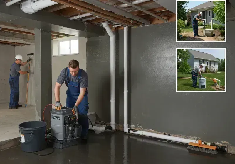 Basement Waterproofing and Flood Prevention process in DeKalb County, IL